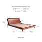 plush sheesham wood bed