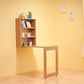 Duroflex Shuffle -Foldable Wall Mounted Study Table Integrated With Storage Shelves