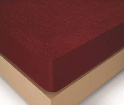  Duroflex Duro Safe – Waterproof Antiviral Mattress Protector – Maroon Color