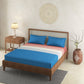 Ethnic Stripe Pink 100% Cotton Antibacterial Bedsheet Set