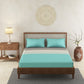 Ethnic Stripe Teal 100% Cotton Antibacterial Bedsheet Set