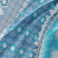 Fenster Blue 100% Cotton Antibacterial Bedsheet Set