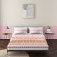 Fenster Red 100% Cotton Antibacterial Bedsheet Set