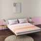 Fenster Red 100% Cotton Antibacterial Bedsheet Set