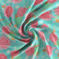 Florian Teal 100% Cotton Antibacterial Bedsheet Set