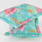 Florian Teal 100% Cotton Antibacterial Bedsheet Set