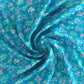 Wild Flora Aqua 100% Cotton Antibacterial Bedsheet Set