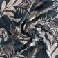 Fern Black 100% Cotton Antibacterial Bedsheet Set