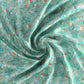 Jardin Teal 100% Cotton Antibacterial Bedsheet Set