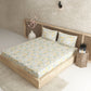 Jardin Beige 100% Cotton Antibacterial Bedsheet Set