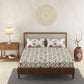 Koral Cream 100% Cotton Antibacterial Bedsheet Set