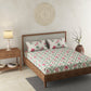 Koral Cream 100% Cotton Antibacterial Bedsheet Set