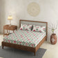 Koral Cream 100% Cotton Antibacterial Bedsheet Set