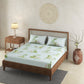 Landscape Blue 100% Cotton Antibacterial Bedsheet Set