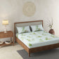 Landscape Blue 100% Cotton Antibacterial Bedsheet Set
