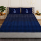 Lustre Blue Designer Antibacterial Cotton Bed Linen Set by Rohit Bal