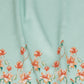 Magnolia Teal 100% Cotton Antibacterial Bedsheet Set