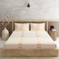 Metrico Brown 100% Cotton Antibacterial Bedsheet Set