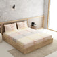 Metrico Brown 100% Cotton Antibacterial Bedsheet Set