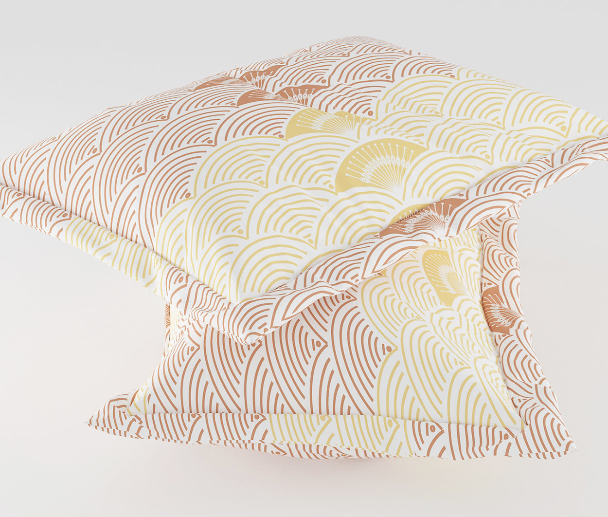 Metrico Brown 100% Cotton Antibacterial Bedsheet Set