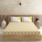 Moderne Yellow 100% Cotton Antibacterial Bedsheet Set