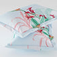 Paradise Blue 100% Cotton Antibacterial Bedsheet Set