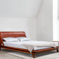 plush sheesham wood bed