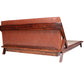 plush sheesham wood bed