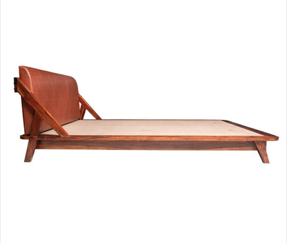 plush sheesham wood bed