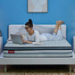Posture Perfect - Orthopedic Zero Partner Disturbance Memory Foam Mattress - Duroflex - Recommended by Doctors – Girl working on mattress