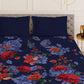Scarlet Blue Designer Antibacterial Cotton Bed Linen Set by Rohit Bal