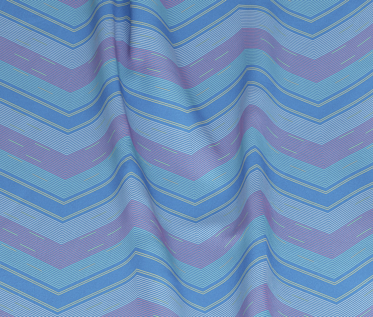 Sway Blue 100% Cotton Antibacterial Bedsheet Set