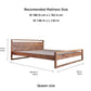 Synergy Sheesham Wood Bed