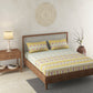 Vista Red 100% Cotton Antibacterial Bedsheet Set