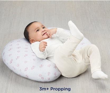 Duroflex Baby Supportive Cotton Feeding Pillow (Flower)