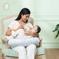 Duroflex Baby Supportive Cotton Feeding Pillow (Flower)