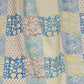 Phool Blue 100% Cotton Antibacterial Bedsheet Set