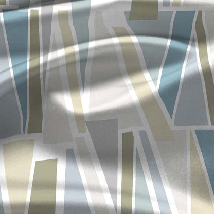 Allure Blue 100% Cotton Antibacterial Bedsheet Set - Splendour Classic