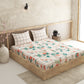 Edenia Cream 100% Cotton Antibacterial Bedsheet Set